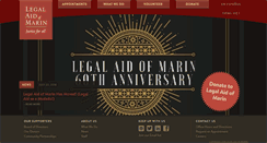 Desktop Screenshot of legalaidmarin.org